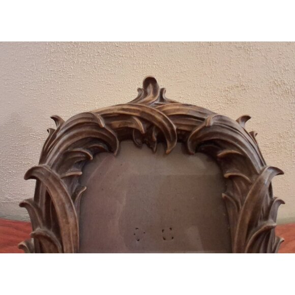 Arabesque Argento SC Picture Frame Holds 4x6 Photo Tabletop Vintage - Picture 4 of 7